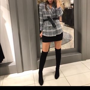 Oversized double breasted blazer